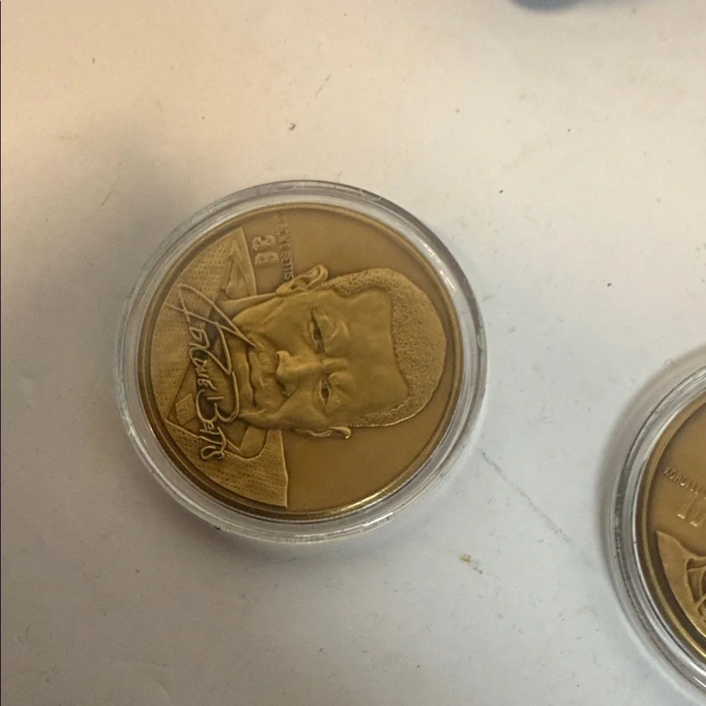 Kordell Stewart , Jerome Bettis,HIGHLAND MINT Coins NFL Steelers Football